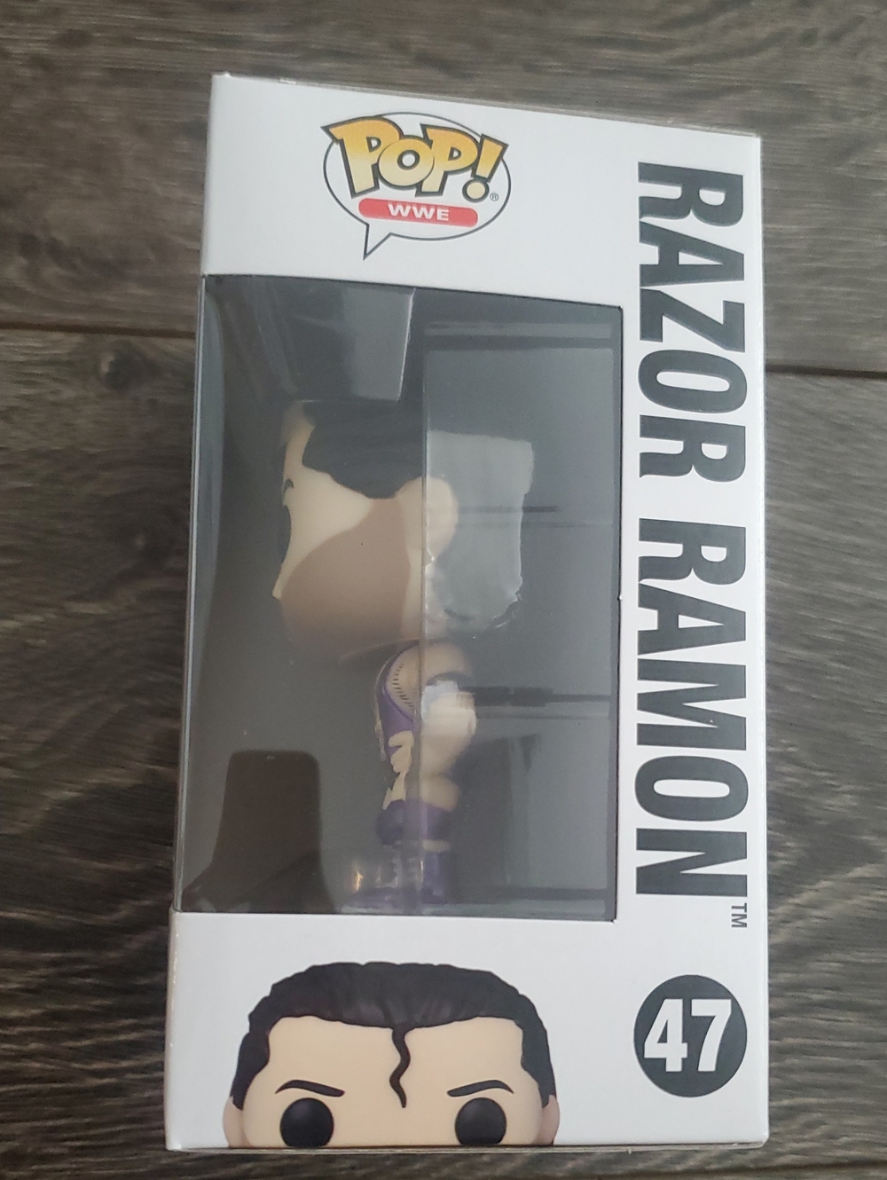WWE Razor Ramon #47 Funko Pop EB Exclusive - Picture 2 of 5